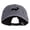 Grey, variant on Christmas Deer Logo Embroidered Big Size Washed Pigment Dyed Cap - Navy XL-3XL
