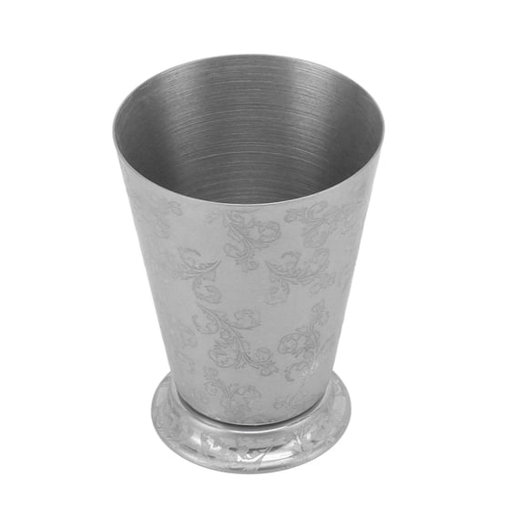 Taza De Julepe De Menta De Acero Inoxidable, Copa De Cóctel Plateada Vintage Para Gin Tonic Moscow Mules, Con Borde Elegante, 7,9 Oz
