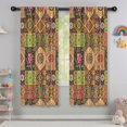 thumbnail image 5 of Pioneer Flower Floral Print Pattern Teens Curtains,Teens Insulated Curtains Set Of 2,Bedroom Essentials,Toddler Room Decor 42"x63", 5 of 5