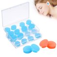 thumbnail image 1 of facefd 2 Boîtes Bouchons d'Oreilles en Silicone Réutilisables pour Femmes Hommes Réduction de Bruit Kit Assorti, 1 of 5