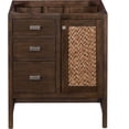 thumbnail image 4 of James Martin Vanities E444-V30-MCA Addison 30" Single Basin Hardwood Vanity Cabinet Only -, 4 of 5