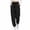 01# Black, variant on UKHCCC Joggers for Women Cuffed Sweatpants with Pockets Elastic Waist Cargo Casual Drawstring Loose Fit Cotton Lounge Jogger Pants Travel Workout S-2XL