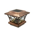 thumbnail image 2 of Pine Top Mini Fence Light Solar Post Cap, 2 of 2