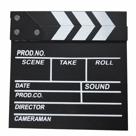 Classical Director Video Scene Clapperboard Tv Movie Clapper Board Film Slate Cut Prop Xingzhi