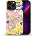 thumbnail image 3 of Case for iPhone 13 Pro Max, Shockproof TPU Bumper Drop Protection Hybrid 2-Layer Hard Cover Case for iPhone 13 Pro Max-Pink Yellow Flowers Collage, 3 of 7