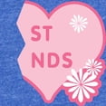 thumbnail image 2 of CafePress - Best Friends Pink New_R - Cute Infant Baby Football Bodysuit, 2 of 3