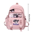 thumbnail image 2 of Cartoon Cute Middle School Student Backpack Backpack, Student Large Capacity Backpack, 2 of 2