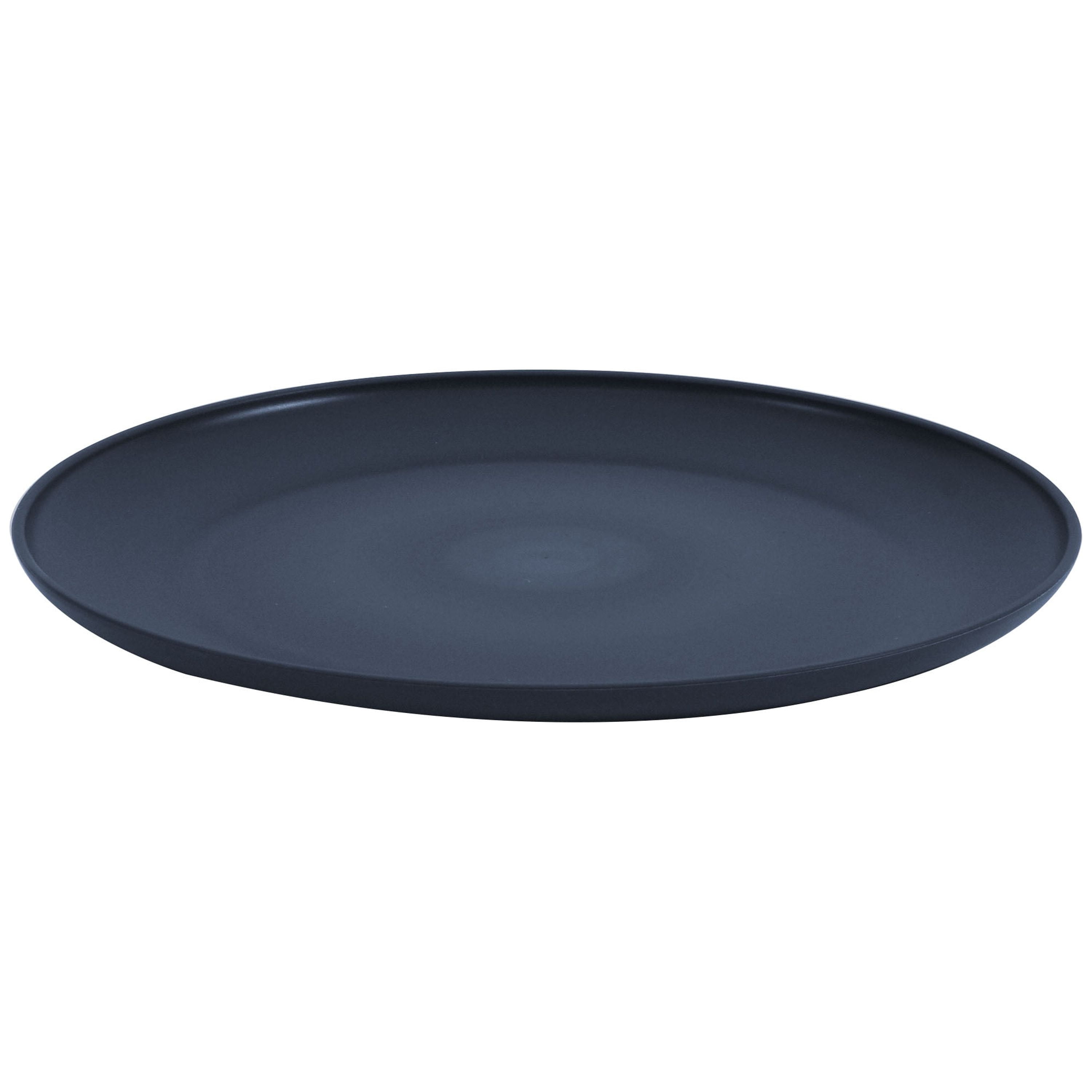 Mainstays - Blue Round Plastic Plate, 10.5-Inch