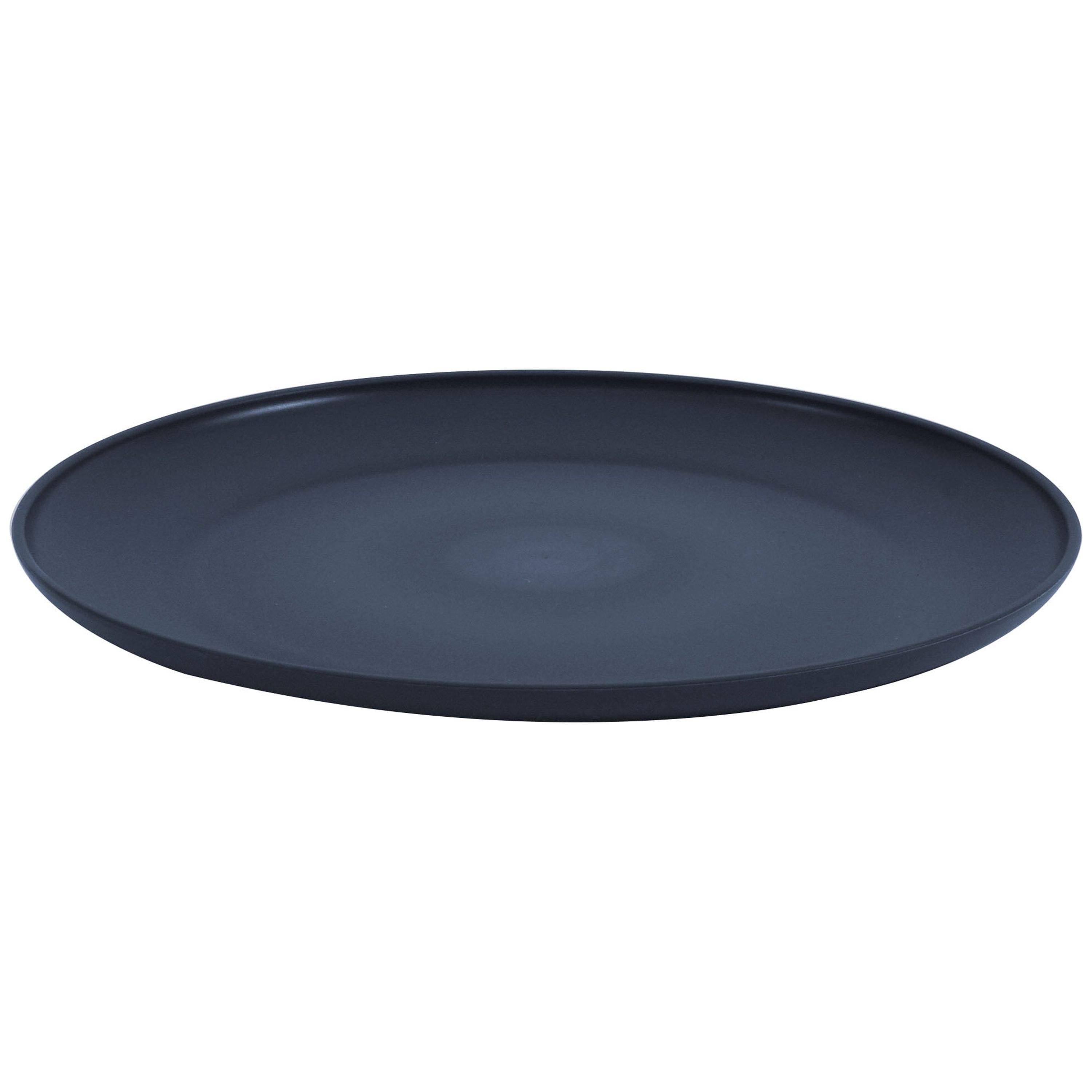 Mainstays - Dark Blue Round Plastic Plate, 10.5 inch - image 4 of 4