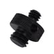 thumbnail image 3 of Adaptador De Montaje De Tornillo Roscado Macho De 1/4 Pulgadas A 3/8 Pulgadas Para Trípode Cámara Jaula Rótula De Bola, 3 of 7