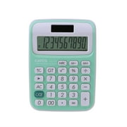 SHARE SUNSHINE Desktop Calculator 12 Bit Display Screen with Lanyard for School/Office(Green)