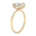 thumbnail image 3 of solitaire jewels 3CT Oval Moissanite Soliatire Engagement Ring For Women, 14K Yellow Gold, 3 of 4