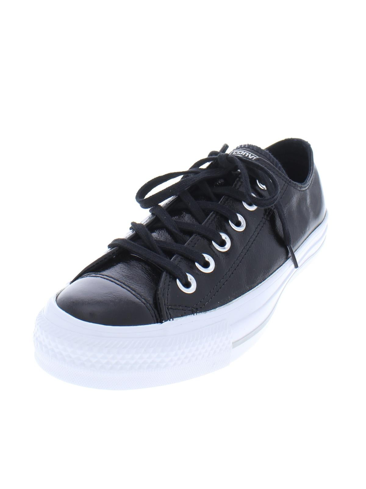 converse patent leather low top