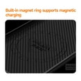 thumbnail image 6 of Dteck for Samsung Galaxy S25 Case, Magnetic Carbon Fiber Texture Thin Slim Fit Shockproof Hybrid Hard PC Back Drop Protection Lightweight Protective Case Cover, Black, 6 of 6