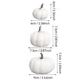 thumbnail image 3 of 12Pcs Rustic Harvest Artificial Pumpkins Decorative Fall Pumpkins Fake Pumpkins Autumn Party Thanksgiving Halloween Table Centerpiece Wreath Mantle Bowl Filler, 3 of 6