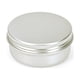 thumbnail image 1 of Ounissouiy Tarro de aluminio vacío con tapa, latas de almacenamiento de varios tamaños, caja de regalo rellenable, joyería, moneda, pendientes, Almacenamiento y organización del hogar 50ml/57*27mm, 1 of 6