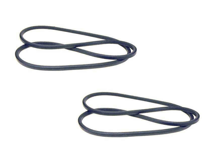 (2) DECK DRIVE BELTS fits John Deere 102 105 107S 115 125 135 LA100 LA105 LA110 by The ROP Shop