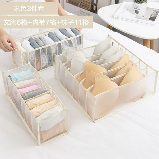 Drawer Type Underwear Plastic Storage Box Socks and Panties