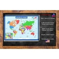 thumbnail image 4 of 3D Learning LLF World Map with Central Europe Inset - Laminated Educational 14" x 19.5" Poster, 4 of 5