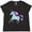 Black Leopard, variant on Inktastic Crystal Unicorn Women's Plus Size T-Shirt