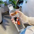 thumbnail image 3 of Taza de agua de Dragon Ball de vidrio de gran capacidad, atractiva, de borosilicato, transparente, sencilla, perfumada, para té, bebidas, jugo, escala de tiempo, 3 of 5