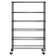 thumbnail image 2 of SAFAVIEH Juliet 6-Tier Heavy Duty Shelf Black, 2 of 7