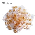 ZHNYGE 100Pc Finger Massage Ring Acupuncture Ring Health Care Body