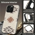 thumbnail image 5 of FKBRCL4U for iPhone 15 Pro Compatible with Magsafe Case Western Boho Aztec Pattern for Girl Boy Full Body Magnetic Design Soft Silicone Protection, 5 of 7