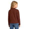 thumbnail image 4 of Cotton Long Sleeve Pullover Shirts for Girls Mock Neck Teen Pullover Tops Turtleneck Warm and Soft Comfortable Loose Fit Casual Tops Basic Tees Fall Winter Clothes 5-14 Years, 4 of 8