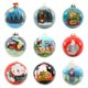 thumbnail image 4 of Tamaño personalizado logotipo decoración del árbol de Navidad bola de cristal bola de Navidad adornos pintados a mano Navidad, 4 of 4