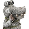 thumbnail image 6 of Northlight Sassy Crocodile Outdoor Garden Statue - 13.25", 6 of 8