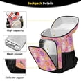 thumbnail image 3 of Backpack Cooler lunch bag 36 Can Capacity Insulated Bag for Camping, Beach, Hiking & Travel Fruit and Little Ghosts, 3 of 7