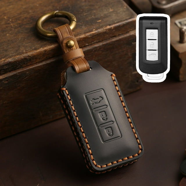 Car Key Fob Cover Case Protector For Mitsubishi Outlander ASX Eclipse Cross Car Key Fob Cover Case Holder