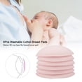 thumbnail image 4 of Almohadilla De Lactancia Transpirable, Almohadilla De Lactancia, 6 Piezas/juego De Color Rosa Para Accesorios De Guardería Suministros De Guardería, 4 of 7