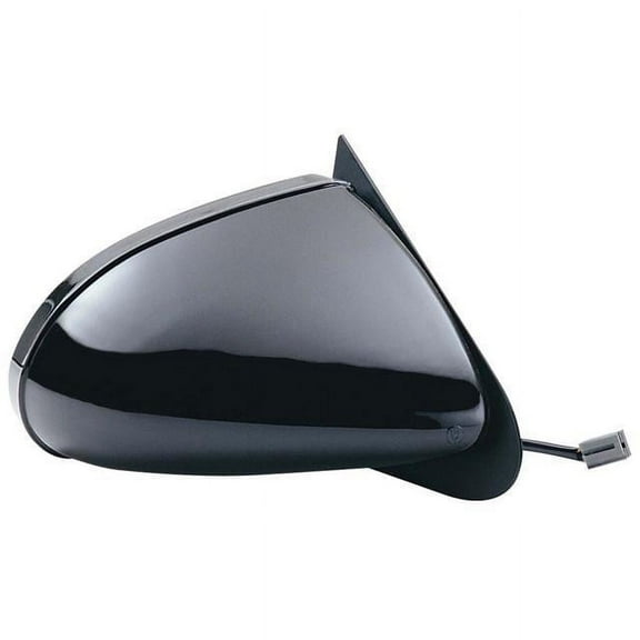 61511F - Fit System Passenger Side Mirror For 89-97 Ford Thunderbird, Mercury Cougar Xr7 Black, Non-Foldaway, Power