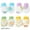 set2, variant on TELOLY 16Pcs Baby Mittens,Scratch-Resistant Design Baby Mittens Newborn,Simple to Wear Newborn Mittens No Scratch,Style1