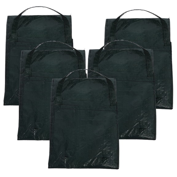 SEWCHICS 5Pcs Vertical Hanging Grow Bags for Strawberries Made of Waterproof Sturdy Pe Material