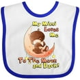 thumbnail image 3 of Inktastic My Mimi Loves Me to the Moon and Back Boys or Girls Baby Bib, 3 of 4