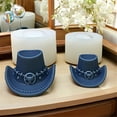 thumbnail image 6 of Flexible Jean Hat Silicone Mould for Plasters Casting Making Beginner Friendly Craft Tool, 6 of 8