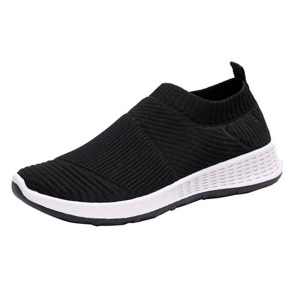 NOKIO Women'S Casual Athletic Shoes Stylish Ladies' Sports Shoes Sporty Women'S Walking Shoes Women Flat Trainer Shoes Leisure Breathable Mesh Outdoor Fitness Running Sport Sneakers Casual Shoes