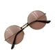 thumbnail image 2 of Gafas de sol Vogacara Estilo Marco de metal multifuncional dorado rosa, 2 of 6