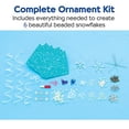 thumbnail image 4 of Creativity for Kids Beaded Snowflake Ornaments - Create 6 Christmas Tree Ornaments, 4 of 5