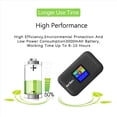 thumbnail image 5 of 3X A8 4G Lte Router Inalámbrico Wifi Módem Portátil 3000mAh Mini Hotspot Exterior Pocket Mifi 150mbps con Repetidor de Tarjeta SIM,A, 5 of 5