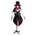 thumbnail image 4 of Devolución gratuita Genshin Impact Lyney Cosplay disfraz sombrero peluca para adultos hombres mujeres trajes de juego de rol Halloween carnaval traje, 4 of 5