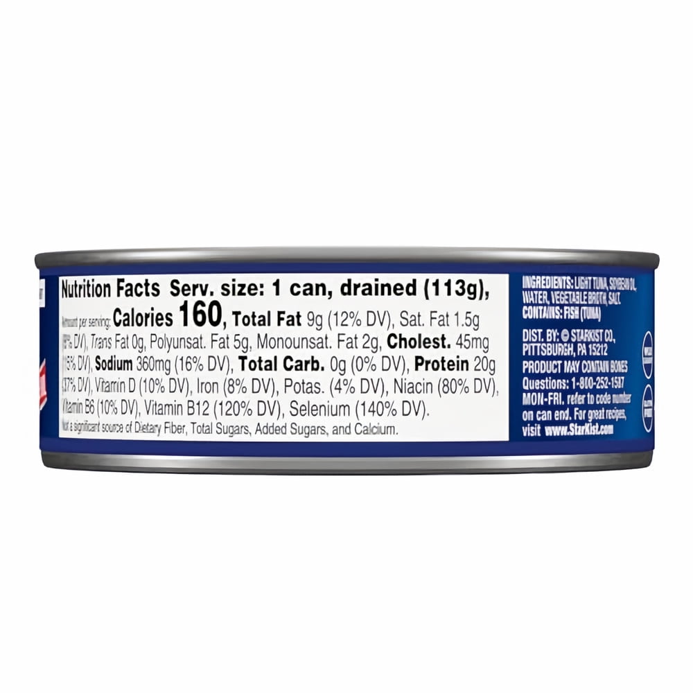 Starkist Chunk Light Tuna in Vegetable Oil 5 oz (Pack of 24)
