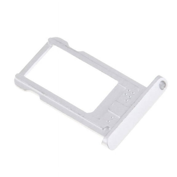 Single SIM Card Tray Holder for 5, Air Tablet Repair Part, Aluminum Alloy, Silver