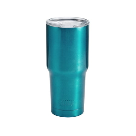 Built 30-Ounce Double-Walled Stainless Steel Tumbler in Metallic Teal