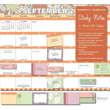 2018 sticky notes wall