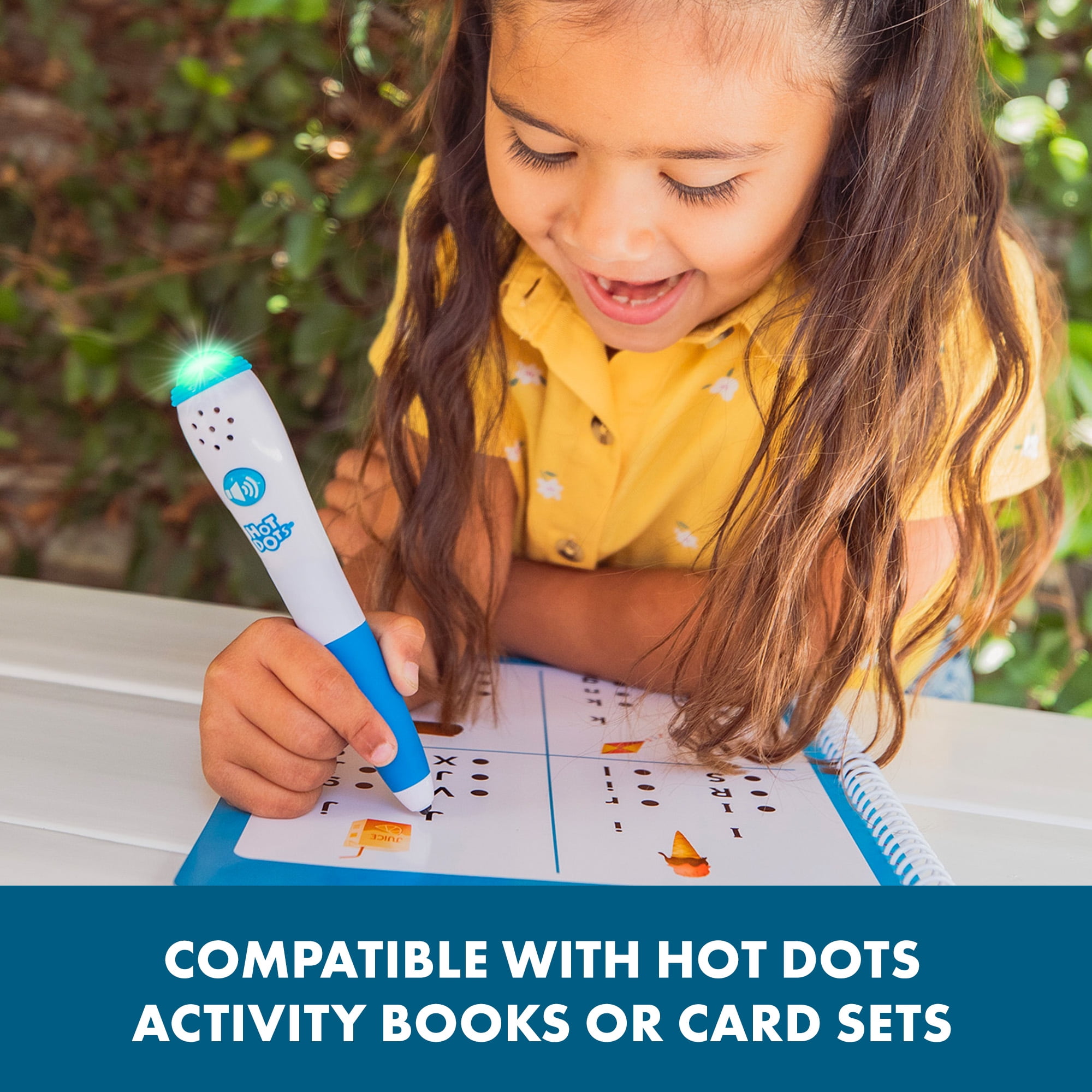 Educational Insights Hot Dots Light-up Interactive Pen, for Learning Workbooks, Ages 3+