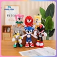 thumbnail image 2 of Muñeco de peluche de Sonic, erizo supersónico, juego de dibujos animados, anime, muñeco de peluche para niños, regalo de cumpleaños de Navidad, adornos para decoración del hogar, 2 of 4